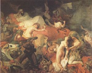 Eugene Delacroix Death of Sardanapalus (mk05) china oil painting image